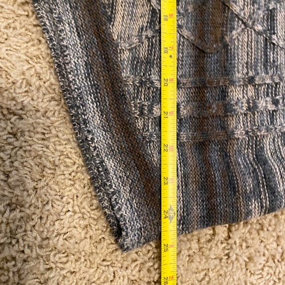 Two Sister Sweater M/L Woven in Browns and Grays - Picture 9 of 12